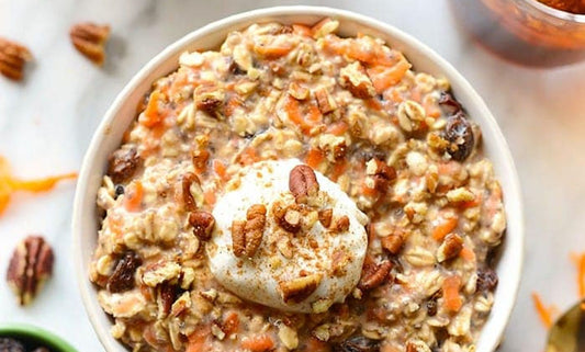 Carrot Cake Oat Pot